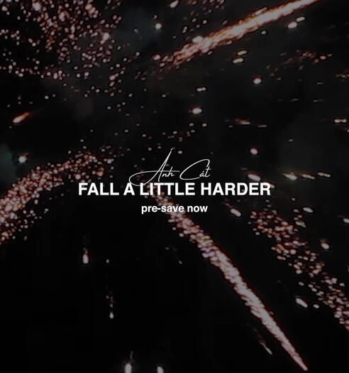 "Fall A Little Harder" pre-save video